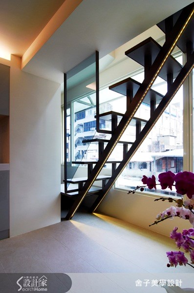 48坪老屋(16~30年)＿現代風樓梯案例圖片＿舍子美學設計＿舍子美學_12之14