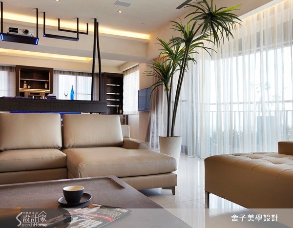 84坪新成屋(5年以下)＿現代風客廳案例圖片＿舍子美學設計＿舍子美學_14之8