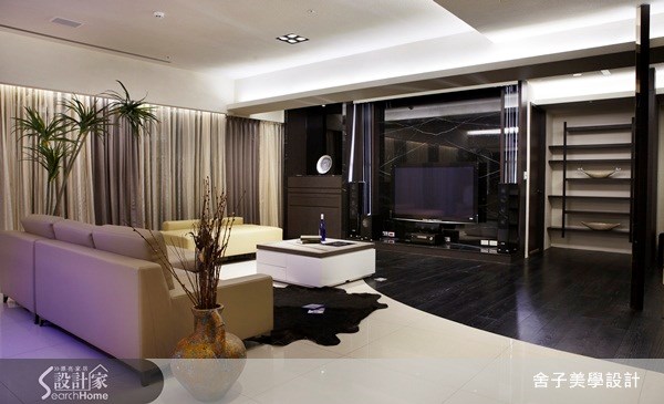 84坪新成屋(5年以下)＿現代風客廳案例圖片＿舍子美學設計＿舍子美學_14之61