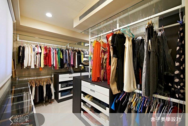 35坪新成屋(5年以下)＿混搭風更衣間案例圖片＿舍子美學設計＿舍子美學_17之24