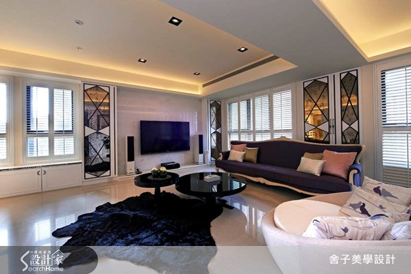 35坪新成屋(5年以下)＿混搭風客廳案例圖片＿舍子美學設計＿舍子美學_17之5