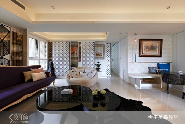 35坪新成屋(5年以下)＿混搭風客廳案例圖片＿舍子美學設計＿舍子美學_17之14