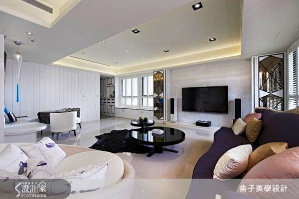 35坪新成屋(5年以下)＿混搭風客廳案例圖片＿舍子美學設計＿舍子美學_17之3