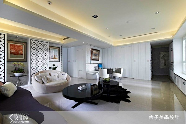35坪新成屋(5年以下)＿混搭風客廳案例圖片＿舍子美學設計＿舍子美學_17之8