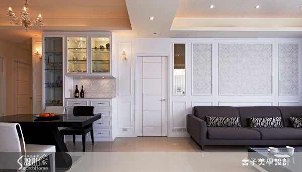 41坪新成屋(5年以下)＿美式風客廳案例圖片＿舍子美學設計＿舍子美學_20之7