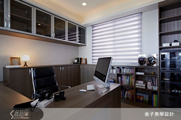 41坪新成屋(5年以下)＿美式風書房案例圖片＿舍子美學設計＿舍子美學_20之19