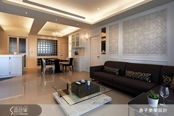 41坪新成屋(5年以下)＿美式風客廳案例圖片＿舍子美學設計＿舍子美學_20之8