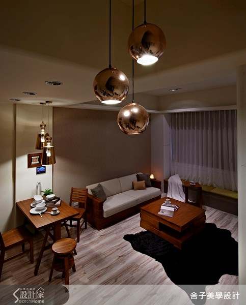 66坪新成屋(5年以下)＿北歐風客廳案例圖片＿舍子美學設計＿舍子美學_22之10