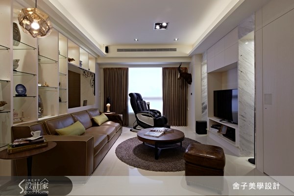 40坪新成屋(5年以下)＿簡約風客廳案例圖片＿舍子美學設計＿舍子美學_24之2
