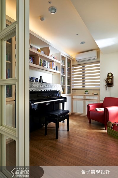 32坪新成屋(5年以下)＿鄉村風書房案例圖片＿舍子美學設計＿舍子美學_25之10