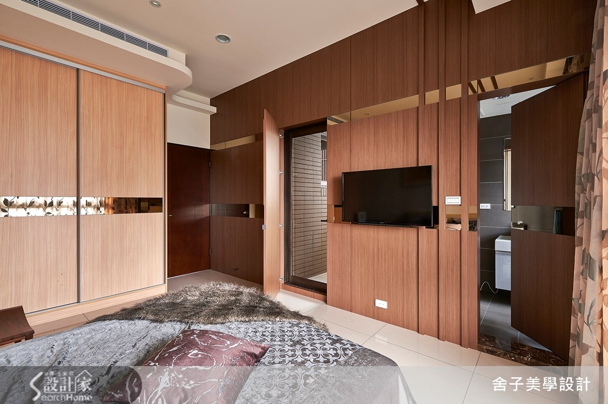 37坪新成屋(5年以下)＿休閒風臥室案例圖片＿舍子美學設計＿舍子美學_30之12