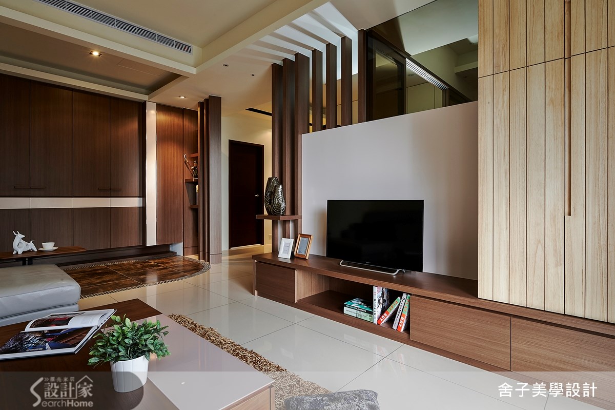 37坪新成屋(5年以下)＿休閒風客廳案例圖片＿舍子美學設計＿舍子美學_30之3