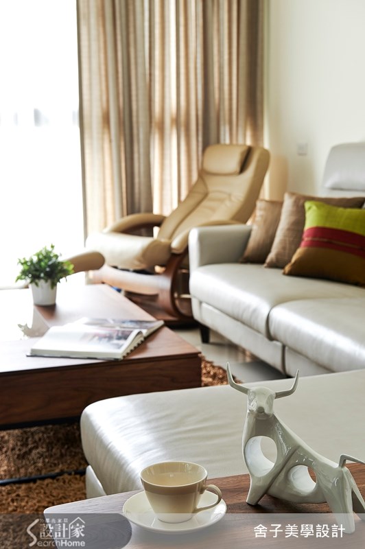 37坪新成屋(5年以下)＿休閒風客廳案例圖片＿舍子美學設計＿舍子美學_30之5