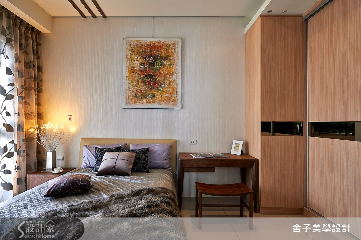 37坪新成屋(5年以下)＿休閒風臥室案例圖片＿舍子美學設計＿舍子美學_30之14