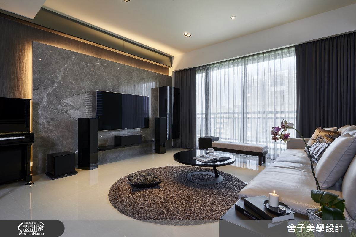 43坪新成屋(5年以下)＿現代風客廳案例圖片＿舍子美學設計＿舍子美學_31之4
