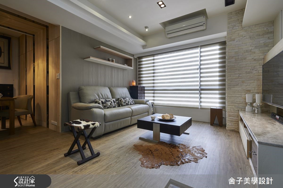 20坪中古屋(5~15年)＿混搭風客廳案例圖片＿舍子美學設計＿舍子美學_32之4