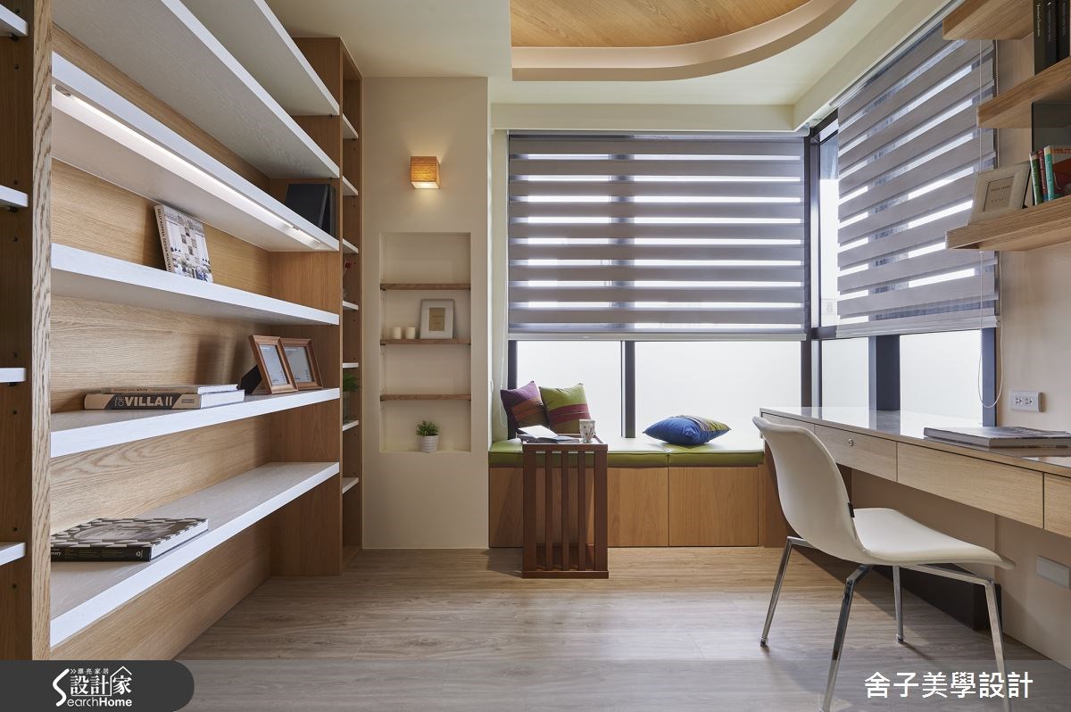 45坪新成屋(5年以下)＿現代風書房案例圖片＿舍子美學設計＿舍子美學_34之11