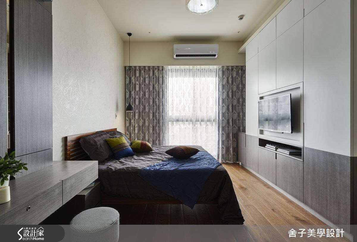 45坪新成屋(5年以下)＿現代風臥室案例圖片＿舍子美學設計＿舍子美學_34之13