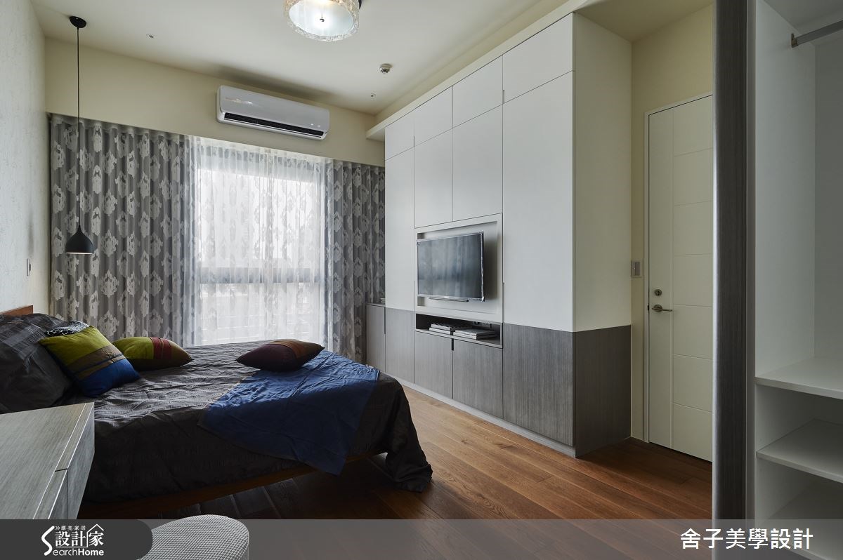 45坪新成屋(5年以下)＿現代風臥室案例圖片＿舍子美學設計＿舍子美學_34之14