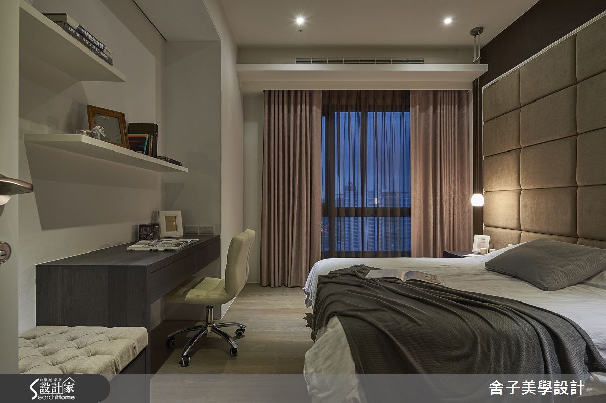 50坪老屋(16~30年)＿奢華風臥室案例圖片＿舍子美學設計＿舍子美學_35之14