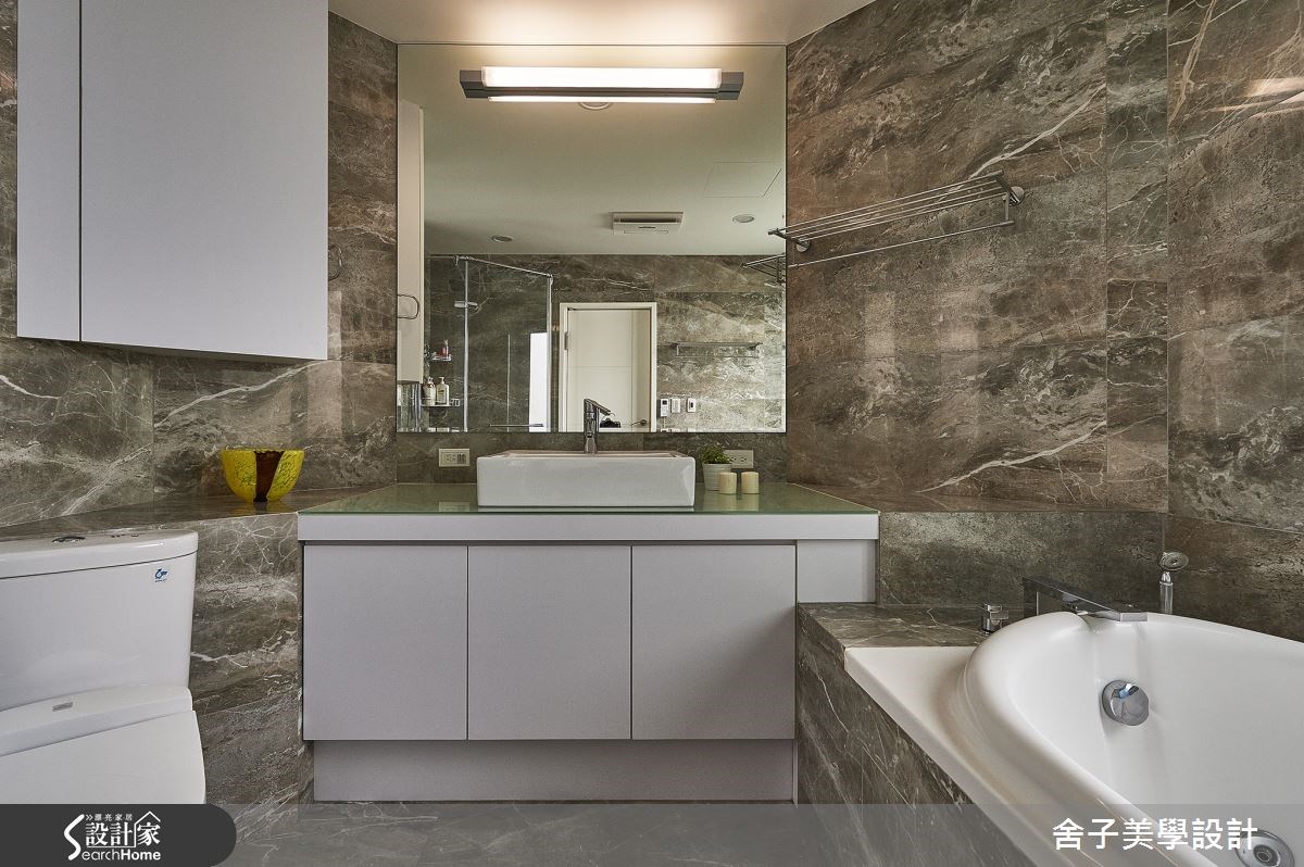 50坪老屋(16~30年)＿奢華風浴室案例圖片＿舍子美學設計＿舍子美學_35之20