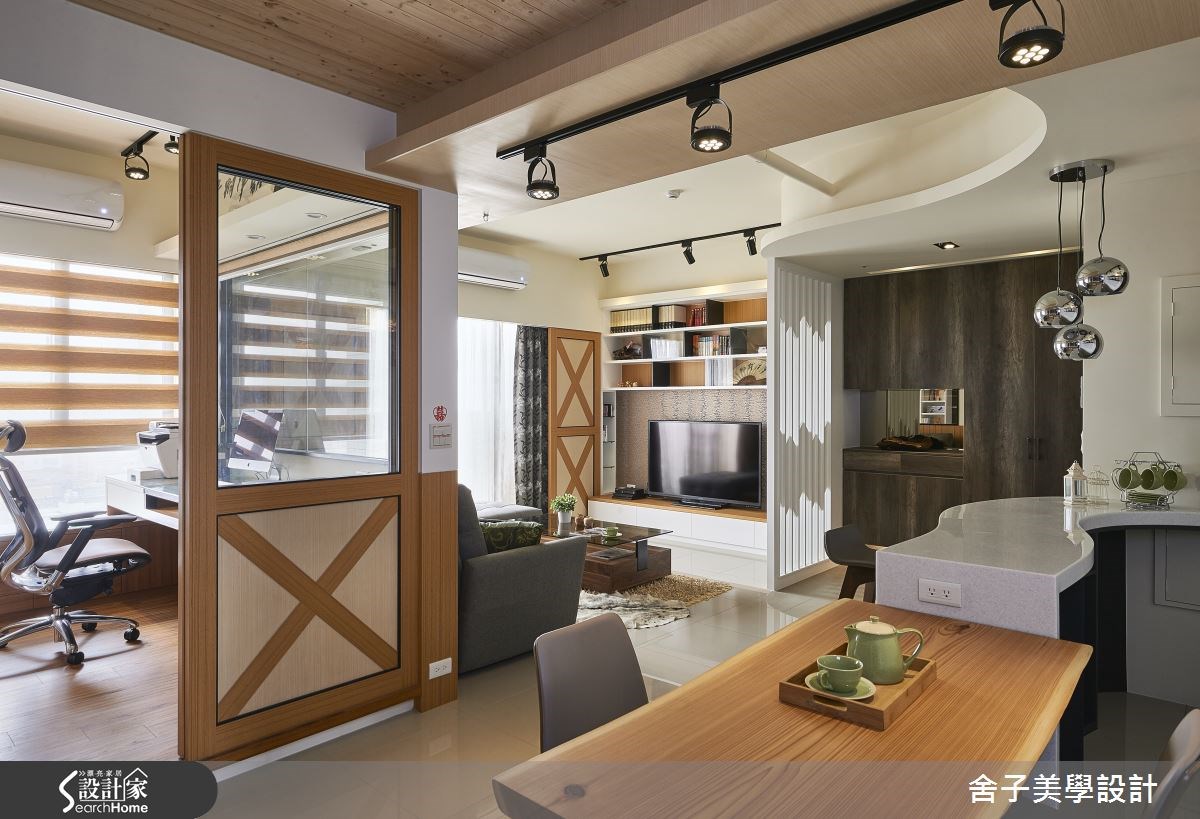 30坪新成屋(5年以下)＿休閒風餐廳案例圖片＿舍子美學設計＿舍子美學_37之12