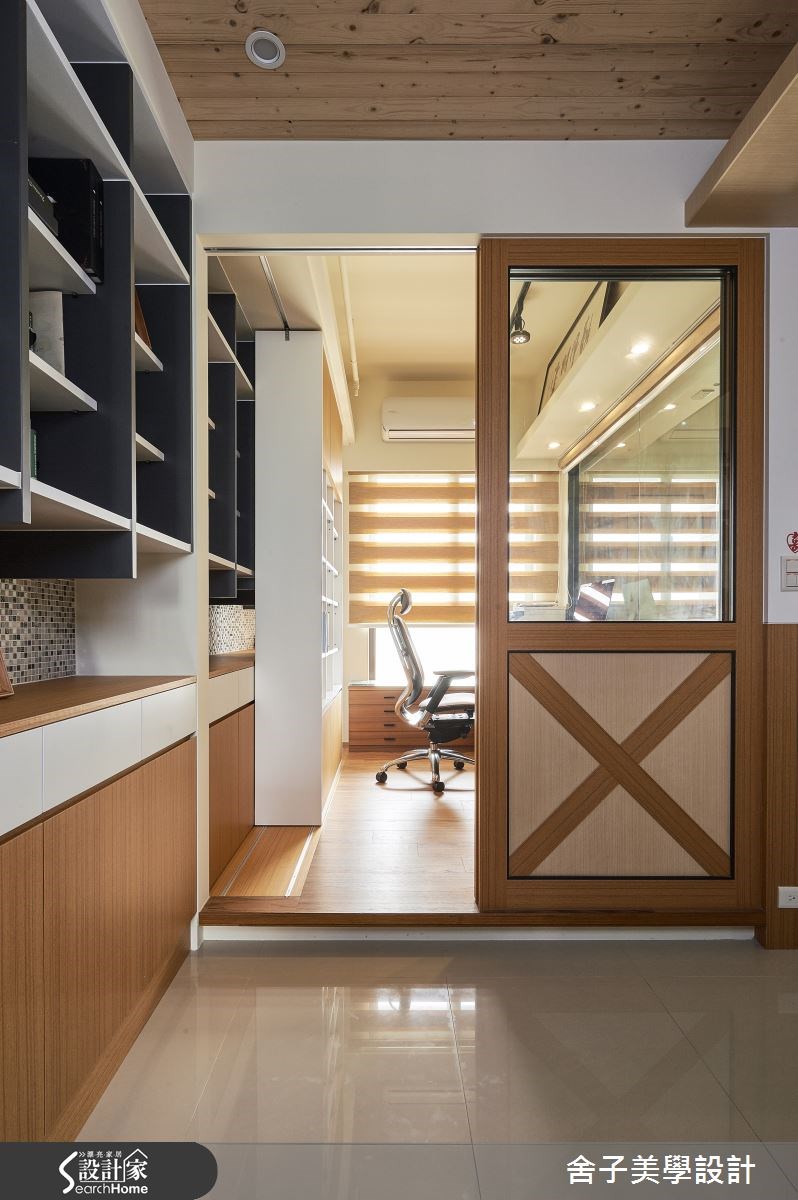 30坪新成屋(5年以下)＿休閒風玄關案例圖片＿舍子美學設計＿舍子美學_37之13