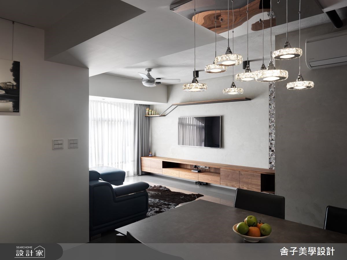 54坪老屋(16~30年)＿工業風客廳案例圖片＿舍子美學設計＿舍子美學_43之3