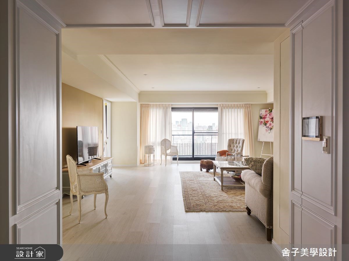 60坪新成屋(5年以下)＿美式風客廳案例圖片＿舍子美學設計＿舍子美學_44之1
