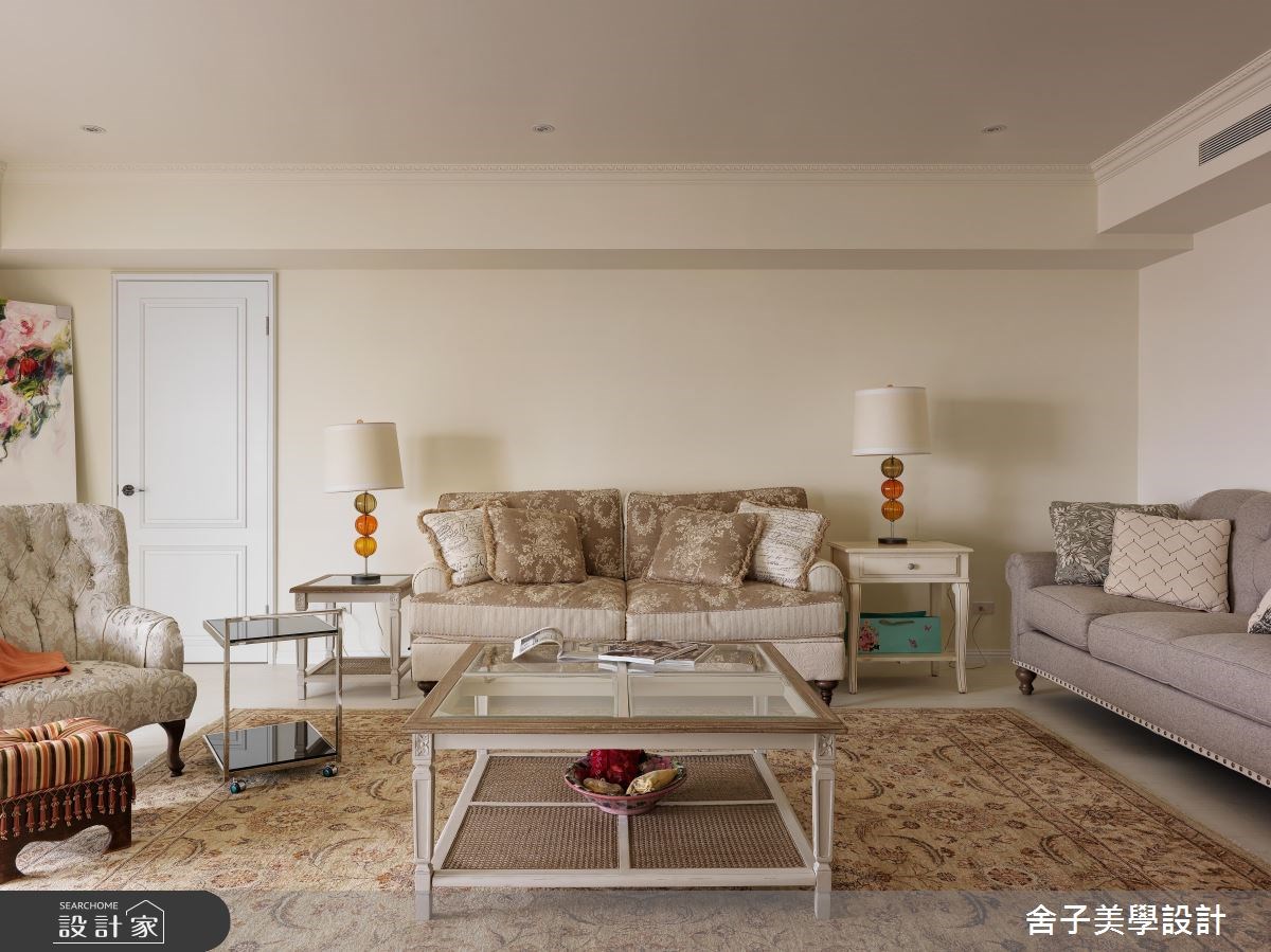 60坪新成屋(5年以下)＿美式風客廳案例圖片＿舍子美學設計＿舍子美學_44之2