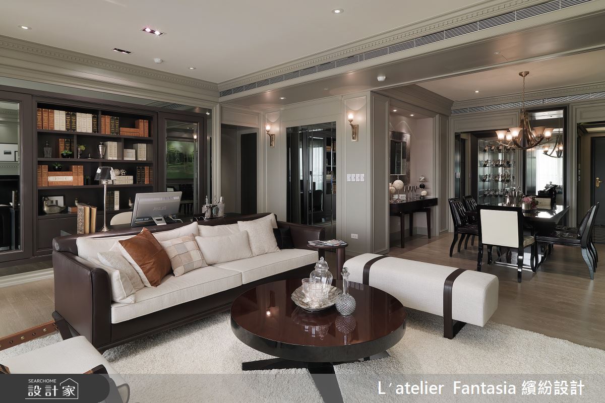 40坪新成屋(5年以下)＿美式風客廳餐廳案例圖片＿L′atelier Fantasia 繽紛設計＿繽紛_09之5
