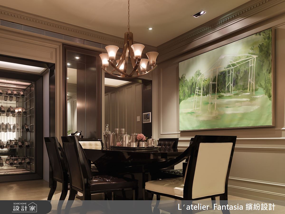 40坪新成屋(5年以下)＿美式風餐廳案例圖片＿L′atelier Fantasia 繽紛設計＿繽紛_09之8