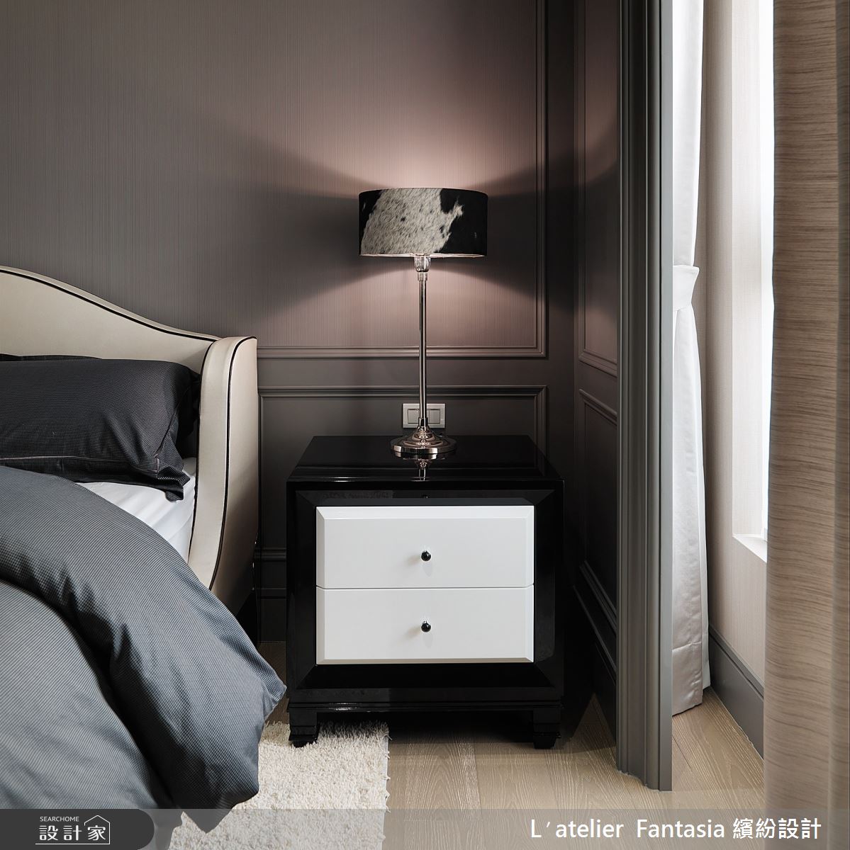 40坪新成屋(5年以下)＿美式風臥室案例圖片＿L′atelier Fantasia 繽紛設計＿繽紛_09之14