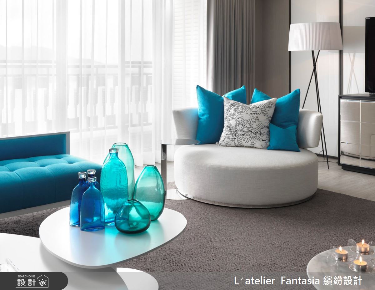 68坪新成屋(5年以下)＿現代風客廳案例圖片＿L′atelier Fantasia 繽紛設計＿繽紛_11之5