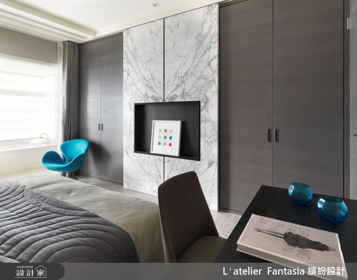 68坪新成屋(5年以下)＿現代風臥室案例圖片＿L′atelier Fantasia 繽紛設計＿繽紛_11之16