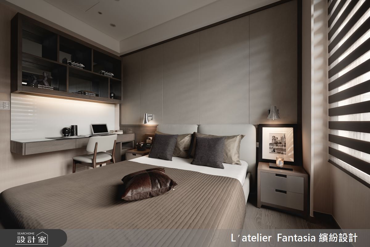 43坪新成屋(5年以下)＿現代風臥室案例圖片＿L′atelier Fantasia 繽紛設計＿繽紛_12之15