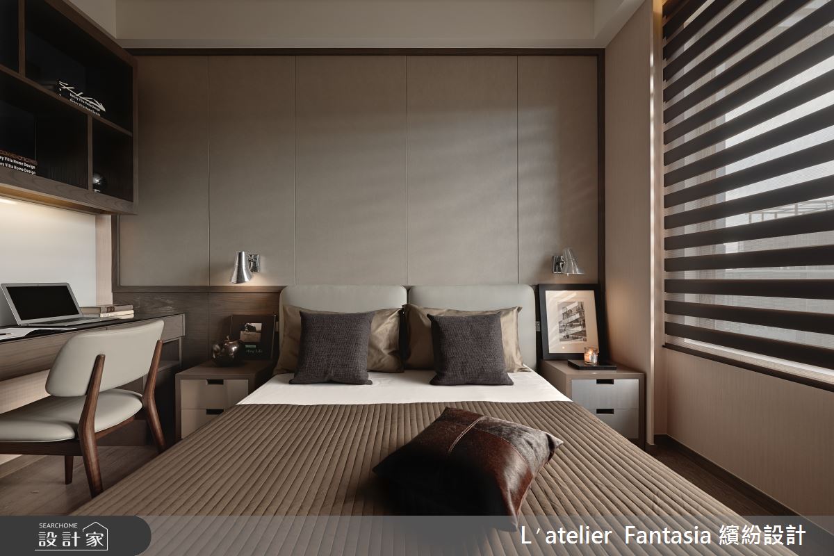 43坪新成屋(5年以下)＿現代風臥室案例圖片＿L′atelier Fantasia 繽紛設計＿繽紛_12之16