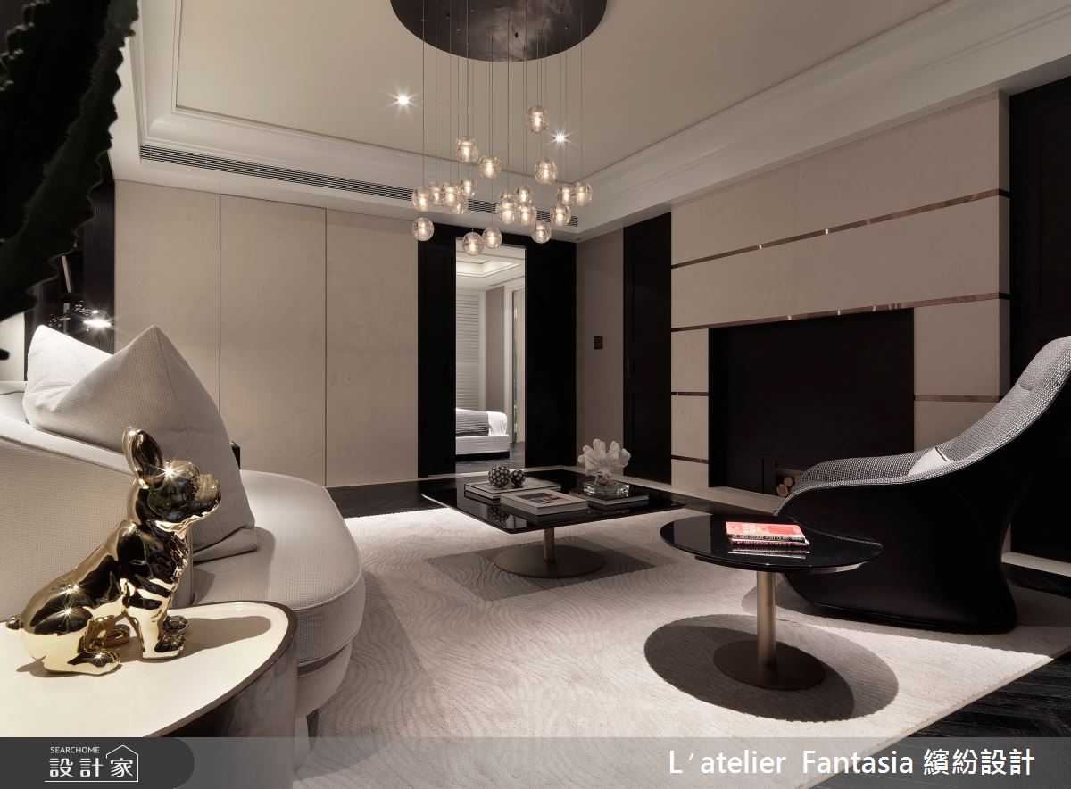 19坪新成屋(5年以下)＿新古典客廳案例圖片＿L′atelier Fantasia 繽紛設計＿繽紛_08之4