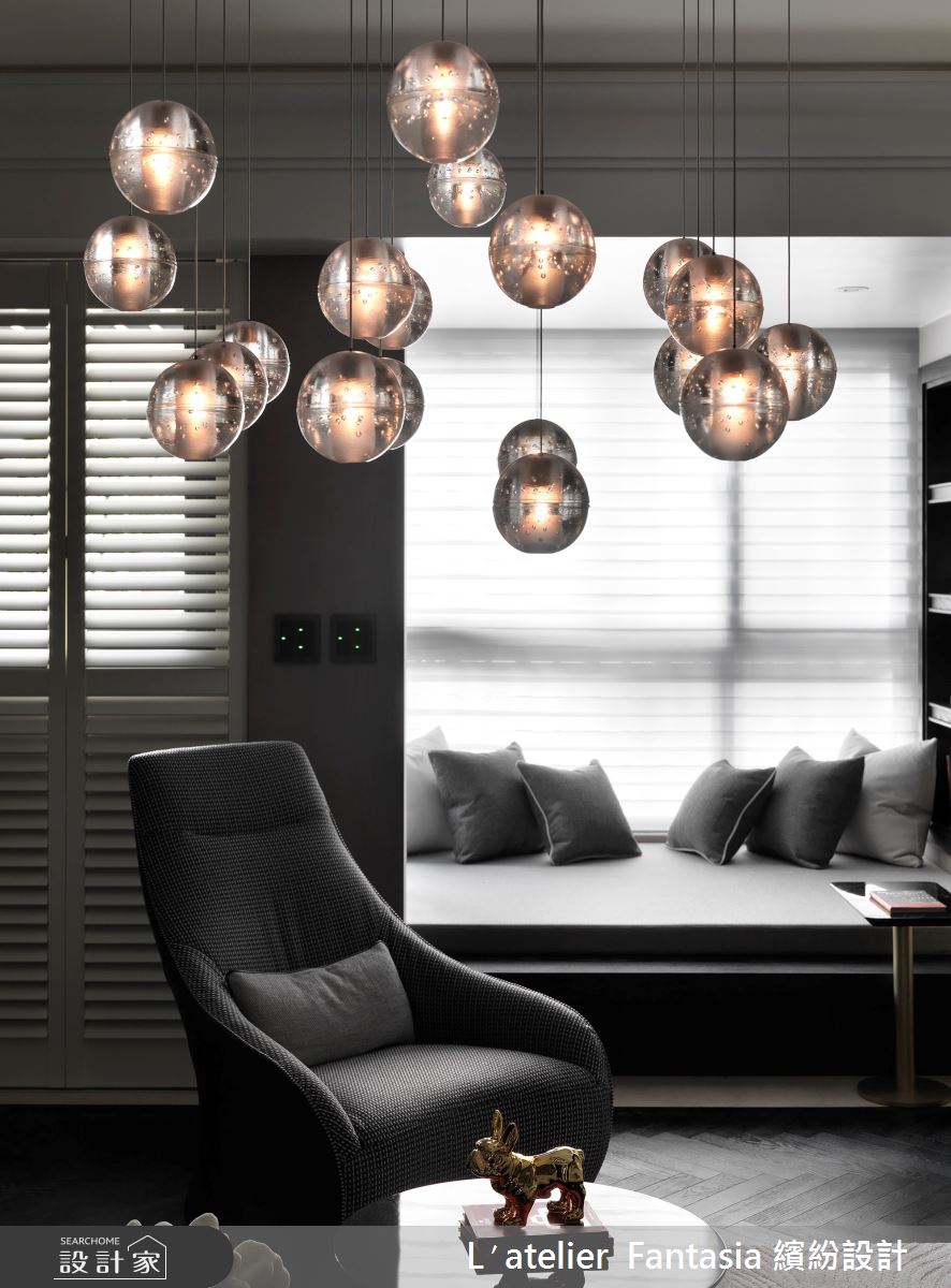 19坪新成屋(5年以下)＿新古典客廳臥榻案例圖片＿L′atelier Fantasia 繽紛設計＿繽紛_08之5