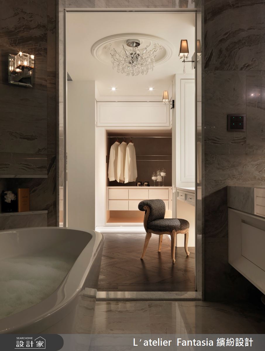 19坪新成屋(5年以下)＿新古典浴室案例圖片＿L′atelier Fantasia 繽紛設計＿繽紛_08之13