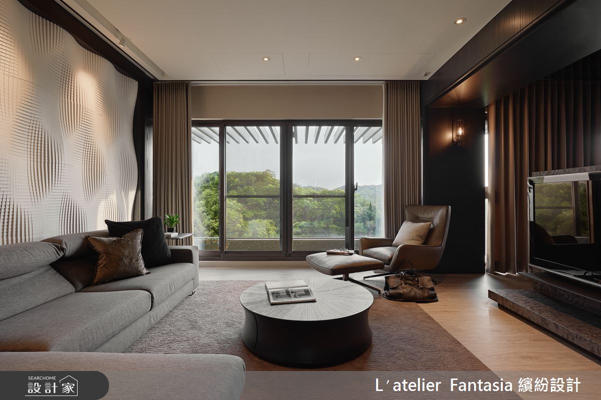 29坪新成屋(5年以下)＿現代風客廳案例圖片＿L′atelier Fantasia 繽紛設計＿繽紛_05之2