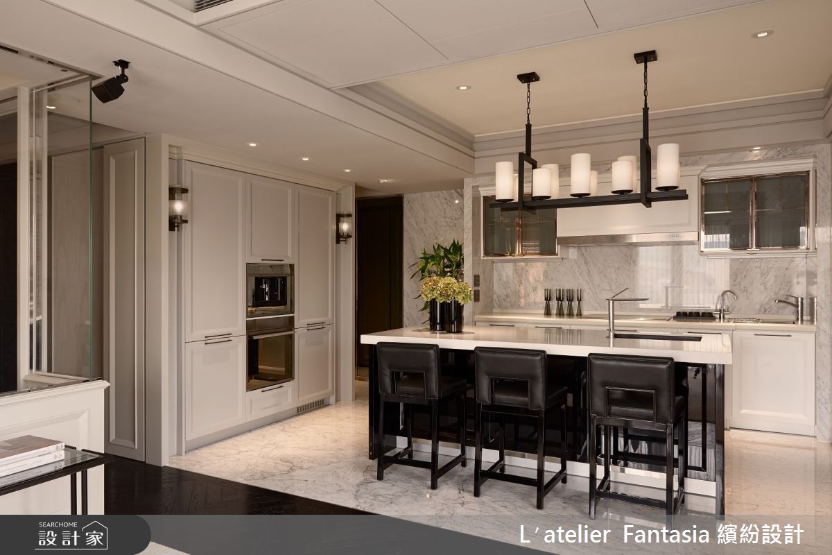 新成屋(5年以下)＿廚房中島案例圖片＿L′atelier Fantasia 繽紛設計＿繽紛_06之7