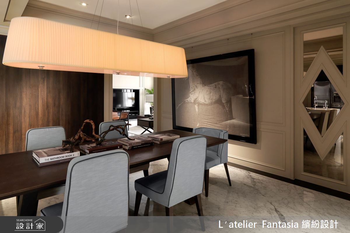 47坪新成屋(5年以下)＿新古典餐廳案例圖片＿L′atelier Fantasia 繽紛設計＿繽紛_22之7