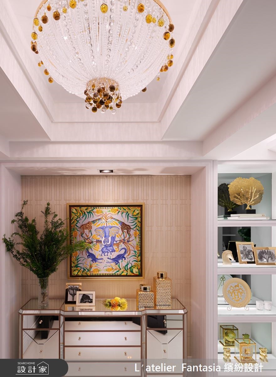 60坪新成屋(5年以下)＿新古典玄關案例圖片＿L′atelier Fantasia 繽紛設計＿繽紛_16之2