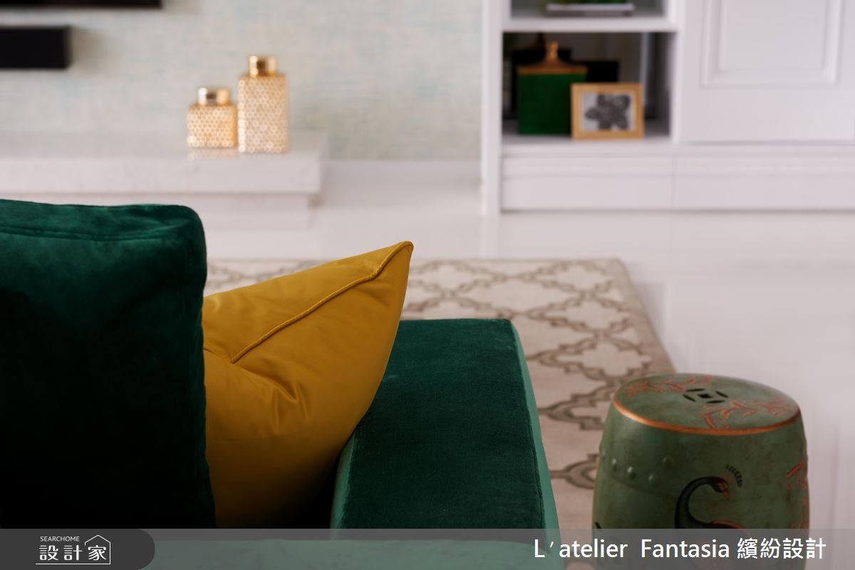 60坪新成屋(5年以下)＿新古典客廳案例圖片＿L′atelier Fantasia 繽紛設計＿繽紛_16之9