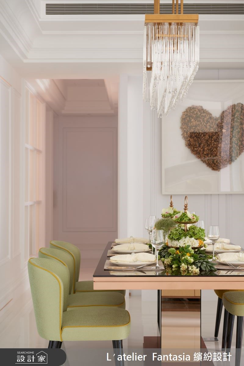 60坪新成屋(5年以下)＿新古典餐廳案例圖片＿L′atelier Fantasia 繽紛設計＿繽紛_16之22