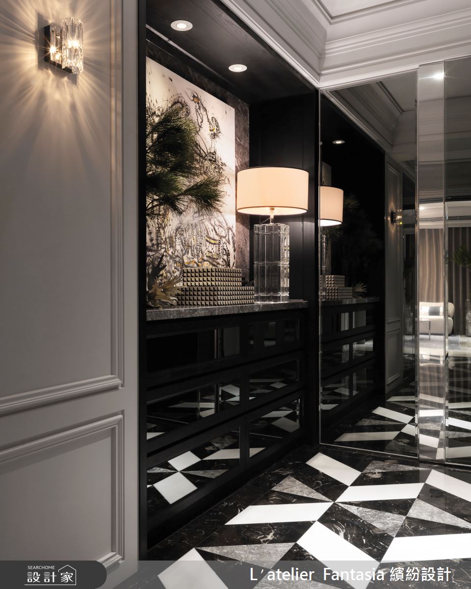 43坪新成屋(5年以下)＿新古典玄關案例圖片＿L′atelier Fantasia 繽紛設計＿繽紛_15之1