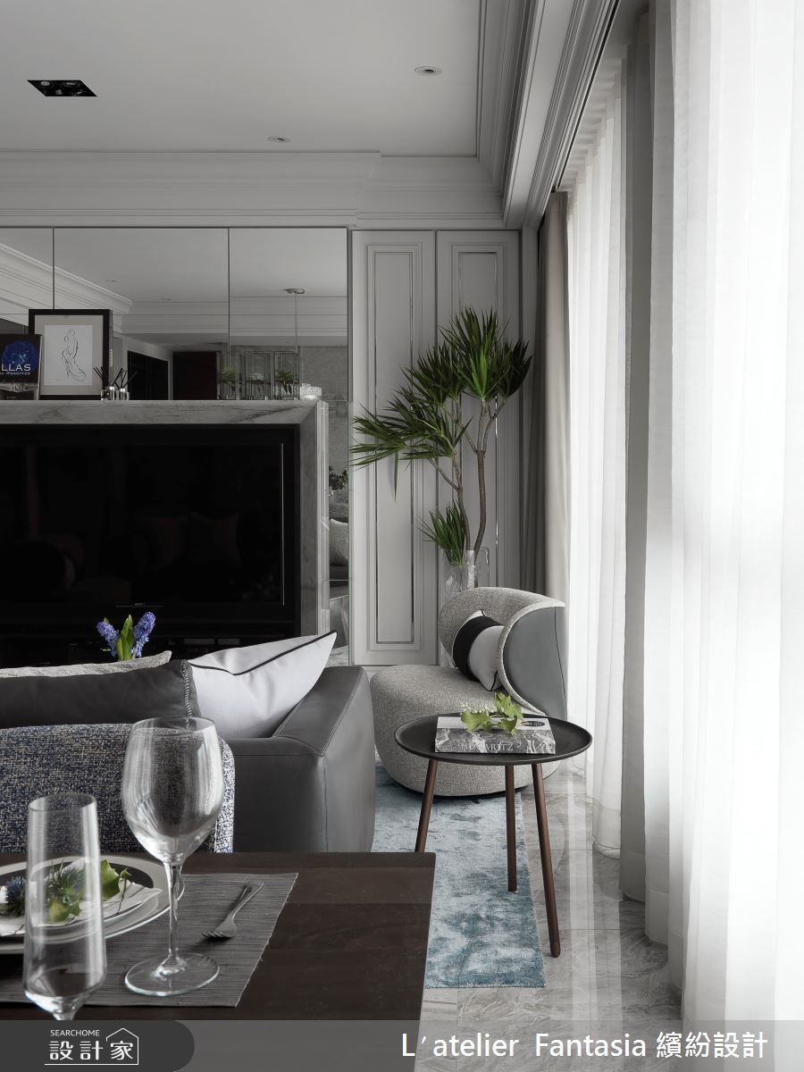 43坪新成屋(5年以下)＿新古典客廳餐廳案例圖片＿L′atelier Fantasia 繽紛設計＿繽紛_15之5