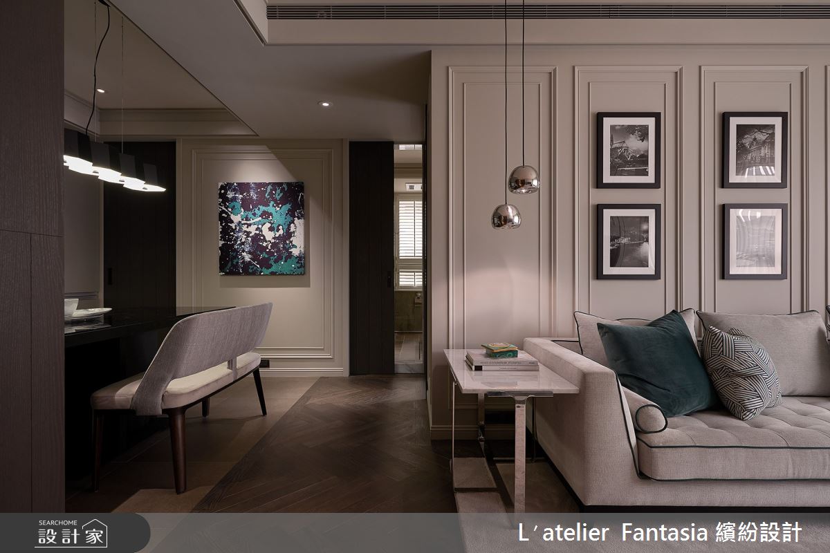 17坪預售屋＿現代風客廳餐廳案例圖片＿L′atelier Fantasia 繽紛設計＿繽紛_07之9