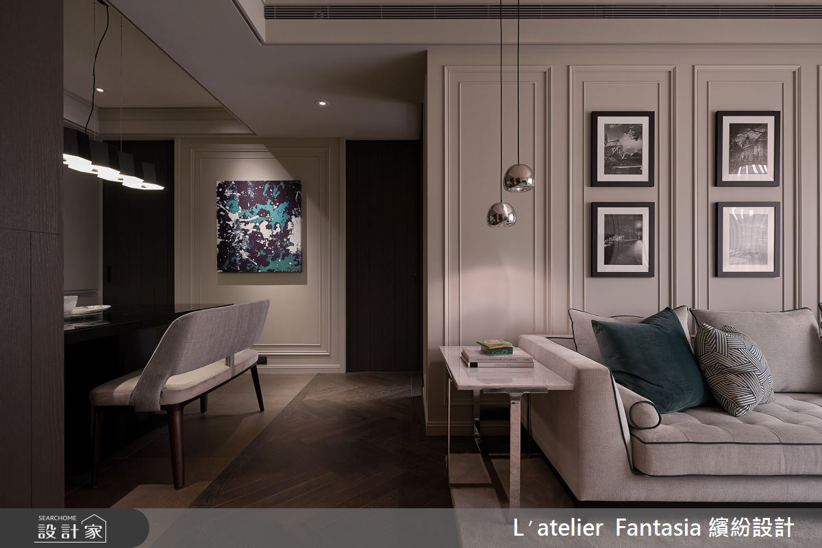 17坪預售屋＿現代風客廳餐廳案例圖片＿L′atelier Fantasia 繽紛設計＿繽紛_07之10